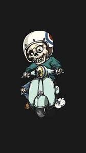 Zombie On Scooter Iphone Wallpaper Iphone Wallpapers Wallpaper Kartun Hd Wallpaper Gelap Wallpaper Kartun