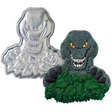 Megasaurus Pan Cake Pans Wilton Scary Halloween Cakes