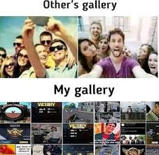 Funny memes and pictures make everybody laugh the hardest. Others Gallery Vs My Gallery Meme From Android Memes Download Memezila Com Funny Gaming Memes Funny Fun Facts Some Funny Jokes