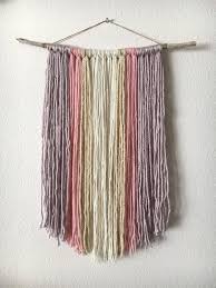 Boho Yarn Wall Hanging Rustic Home Decor The Arizona Etsy In 2020 Boho Yarn Yarn Wall Hanging Yarn Diy