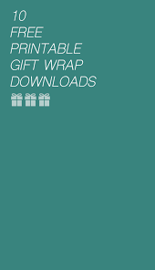 I hope it's not too late. 10 Free Printable Gift Wrap Downloads The Crafted Life