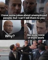 Captain America S Got Dad Jokes For Days In This New Meme Really Funny Memes Funny Marvel Memes Funny Relatable Memes