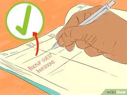 You can even sort your wedding guest list by category with one click. How To Create A Wedding Guest List 12 Steps With Pictures