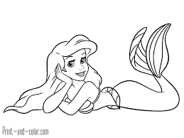 The Little Mermaid Coloring Pages Print And Color Com Mermaid Coloring Pages Mermaid Coloring Book Disney Coloring Pages