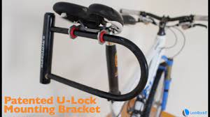 The company will replace your bike (up to $4,000) if it's stolen because the lock was compromised in manhattan. U Lock Mount Bracket Youtube