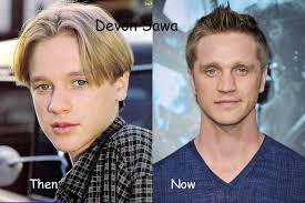 Devon Sawa- Then and Now