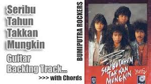 Chords For Rw Otai Guitar Backing Track 2 Seribu Tahun Takkan Mungkin