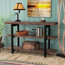 Steadman 48 Solid Wood Console Table In 2020 Wooden Console Table Wood Console Table Furniture