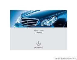 Maybe you would like to learn more about one of these? Mercedes Benz C320 2005 W203 Owner S Manual 442 Pages