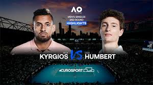 Join us for this live watchalong of the 2nd round of the australian open 2021 between nick kyrgios & ugo humbert 30 day. Australian Open Nick Kyrgios Dreht Match Gegen Ugo Humbert Tennis Video Eurosport