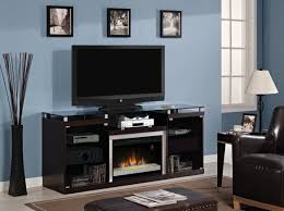 Valmont media electric fireplace in chestnut oak by real flamehandsome, angled columns are topped with flared corbels and flanked with recessed shelving to give the valmont media console a sculpted and elegant profile. 72 Albrite Espresso Entertainment Center Electric Fireplace 26mm9404 E451