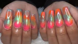 As you can see, the flowers look amazing with the clear base and they both compliment each. 1001 Ideas And Designs For Eye Catching Ombre Nails