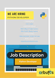 Python Developer Job Poster Help Wanted Ads Hiring Poster