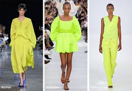 Spring Summer 2021 Color Trends Spring 2021 Runway Colors Color Trends Fashion Summer Fashion Dresses 2020 Fashion Trends