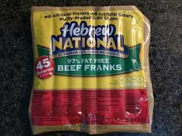 Store this six count pack of kosher hot dogs in your refrigerator. 97 Fat Free Beef Franks Nutrition Facts Eat This Much