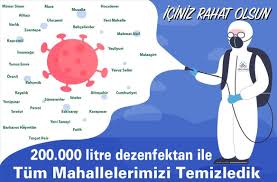 T C Adiyaman Belediyesi Resmi Web Sitesi Koronaviruse Karsi 200 Bin Litre Dezenfekte Kullanildi