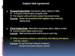 Oranges, tomatoes, cabbages, and fresh strawberry ( is, are ) rich vit. Subject Verb Agreement Ppt Video Online Download