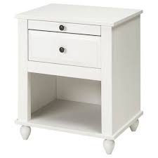 Malm Storage Bed White Ikea In 2020 White Nightstand White Furniture White Stain