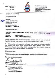 Dengan segala hormatnya saya merujuk kepada perkara tersebut. Kerana Tular Arahan Shafie Beri Tanah 5000 Ekar Kepada Orang Luar Di Long Mio Dibatalkan