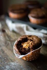 Muffins Au Chocolat Comme Un Brownie Et Cœur Fondant De Beurre De Cacahuete Recette Muffin Chocolat Beurre De Cacahuete Muffins