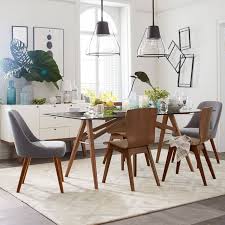 Modern coffee tables for every space: West Elm Crest Bentwood Dining Chair Set Of 2 Lazysuzy
