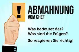 Abmahnung fehlverhalten — die abmahnung fehlverhalten soll den betroffenen in die richtigen. Abmahnung Erhalten Was Jetzt Zu Tun Ist Inkl Vorlage