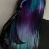 A blue peekaboo works well with most shades, either natural or altered. 3