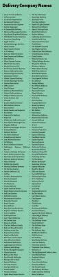 My wordlists for this project max 30 reset. Delivery Company Names 200 Shipping Company Names