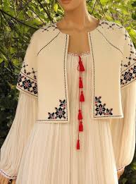 Maybe you would like to learn more about one of these? Demetria Rochia Sau Ie Din Voal De Matase Naturala Si Hainuta Brodata Cu Motive Traditionale Romanesti Preturi Embroidery Fashion Designs For Dresses Fashion