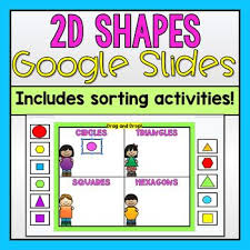 2d Shapes Google Slides Distance Learning Sped Math Distance Learning Special Education Math