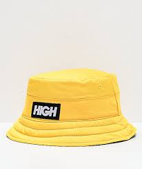 High Company Reversible Yellow Black Bucket Hat Zumiez Black Bucket Hat Black Bucket Bucket Hat