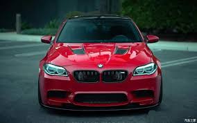 Bmw has quite a large following of loyal fans. Red Bmw M5 F10 With Extensive Modifications