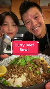 Curry Beef Rice Bowl #curry #ricebowl #beefbowl #currybeef #easyrecipe  #dinnerideas #asianfood #groundbeefrecipe 4 servings total 340 Cals/serving  22g Protein 19g Fat 11g Carbs 1lb Lean ground beef 5 ...