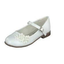 Mädchenhaft oder lässig wirken weiße ballerinas zu einem kurzen brautkleid, das deutlich über dem knie endet. Indigo Madchen Schuhe Hochzeit Taufe Ballerinas 422 316 Blumen Weiss Matt 105 Ebay