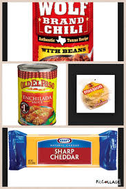 Mix Enchilada Sauce With Wolf Brand Chili To Make Really Good Enchilada Sauce Warm Vegetable Oil And Dip Tortill Mexican Food Recipes Wolf Brand Chili Recipes