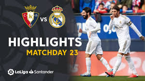 Esta es la convocatoria de zinedine zidane para el partido frente a osasuna, correspondiente a la jornada. Osasuna Vs Real Madrid 9 Feb 2020 Video Highlights Footyroom