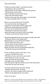 Walter De La Mare British Author Poems Beautiful Inspirational Poems Poems By Famous Poets