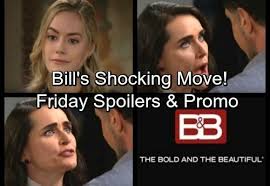 By taylor hancen rios the bold and the beautiful (b&b) spoilers and updates tease that in los angeles zende forrester (delon de metz) is in the doghouse. The Bold And The Beautiful Spoilers Friday March 2 Bill Makes A Shocking Move Hope Wonders If Steffy Deserves Liam Bold And The Beautiful Be Bold Beautiful