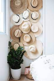 9 Clever Ideas For Small Space Organizing And Storage That Actually Looks Cool Too Diy Hat Rack Diy Hat Storage Cheap Home Decor