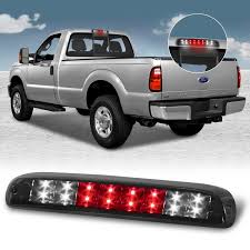 Amazon.com: High Mount Waterproof Dual Row LED Third Light Brake Light for  1999-2016 Ford Super Duty/Ranger/Mazda B-Series (Black Smoke Lens) :  Automotive