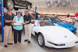 national corvette museum holds ribbon