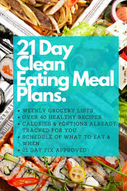 Clean Eating Meal Plans For Beginners Clean Eating For Beginners Clean Eating Diet Clean Dinner Recipes