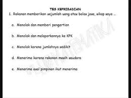 Sedang mencari contoh kumpulan soal dan jawaban tes karakteristik pribadi untuk penerimaan cpns tahun ini? Contoh Soal Cpns 2018 Yang Besok Ujian Wajib Tau Tkp Tes Karakteristik Pribadi Tes Cpns 2018 Qwerty