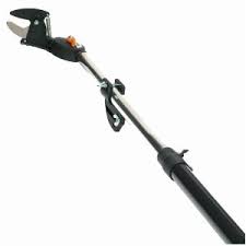 This nice fiskars bypass lopper got some cool features including: Fiskars Telescoping Tree Pruner Cool Tools