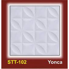 Saray tavan perdelik ve profiller, ithal gold duvar kağıtları, karo halı, dekoratif süs parçalar. Tavan Kaplama 2 M2 8adet50 X 50 Cm Yonca Modeli Fiyati