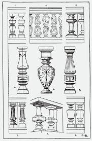 While iron and wood balusters serve the same general function. Baluster Wikipedia