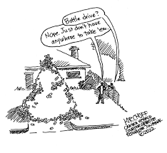 In the cartoon posted in...