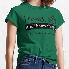 English Department T Shirts Redbubble