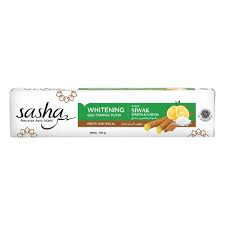 Sasha Pasta Gigi Halal Whitening Tube 150gr Kino Store