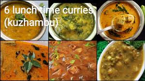 6 lunch time curry recipes kulambu